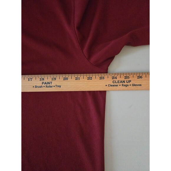 Adidas Golf Polo Shirt Athletic Red Polyester Size Large Mens - Picture 8 of 9